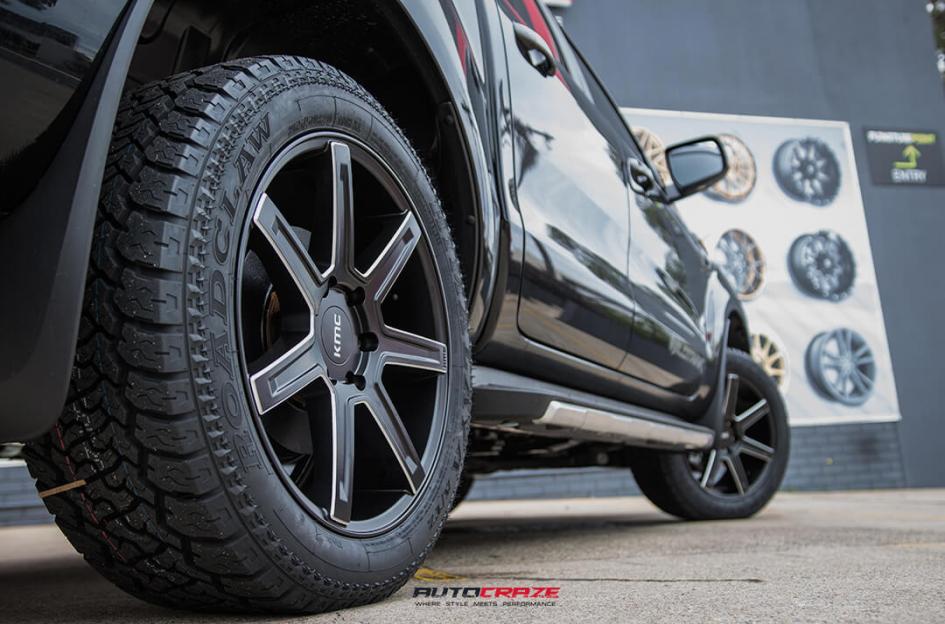 FORD RANGER KM700 SATIN BLACK MILLED